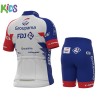 Tenue Maillot + Cuissard 2021 Groupama-FDJ Enfant N001